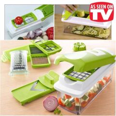 Nicer Dicer Plus Doğrayıcı Rende Mutfak Robotu Çok Fonksiyonlu Soğan Sebze Dilimleyici Doğrama