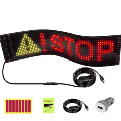 Araba Esnek Led Ekran (390x107mm)