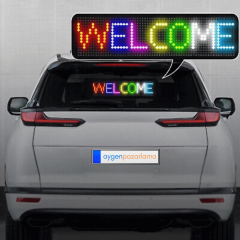 Araba Esnek Led Ekran (390x107mm)