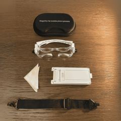 Büyüteçli Okuma Gözlüğü