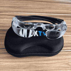 Büyüteçli Televizyon Gözlüğü