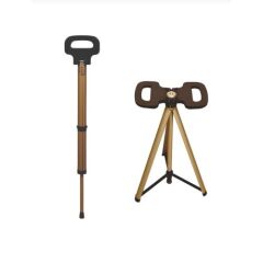Katlanabilir Baston Tabure, Walking stick and portable stoo