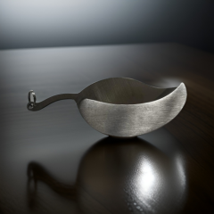 Yaprak Desenli Metal Anahtarlık Çakı